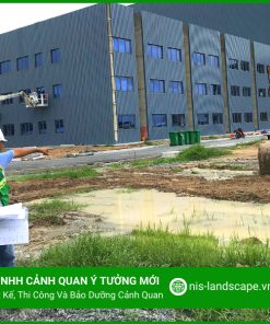 Thi công cảnh quan nhà máy 8 thi cong canh quan nha may 5